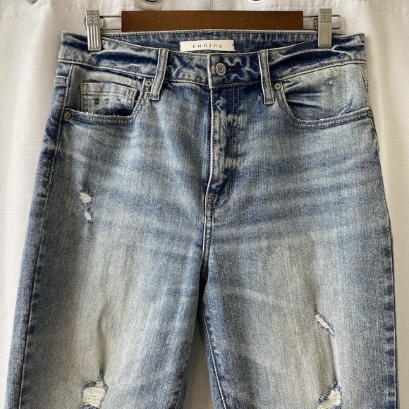 Eunina Tobi Super High-Rise Mom Jean Ankle - Size 9 - Picture 2 of 16